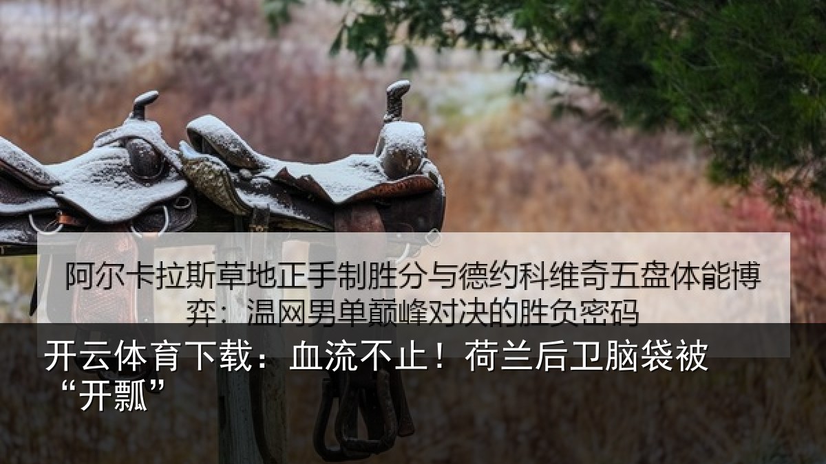 开云体育下载:血流不止!荷兰后卫脑袋被“开瓢”